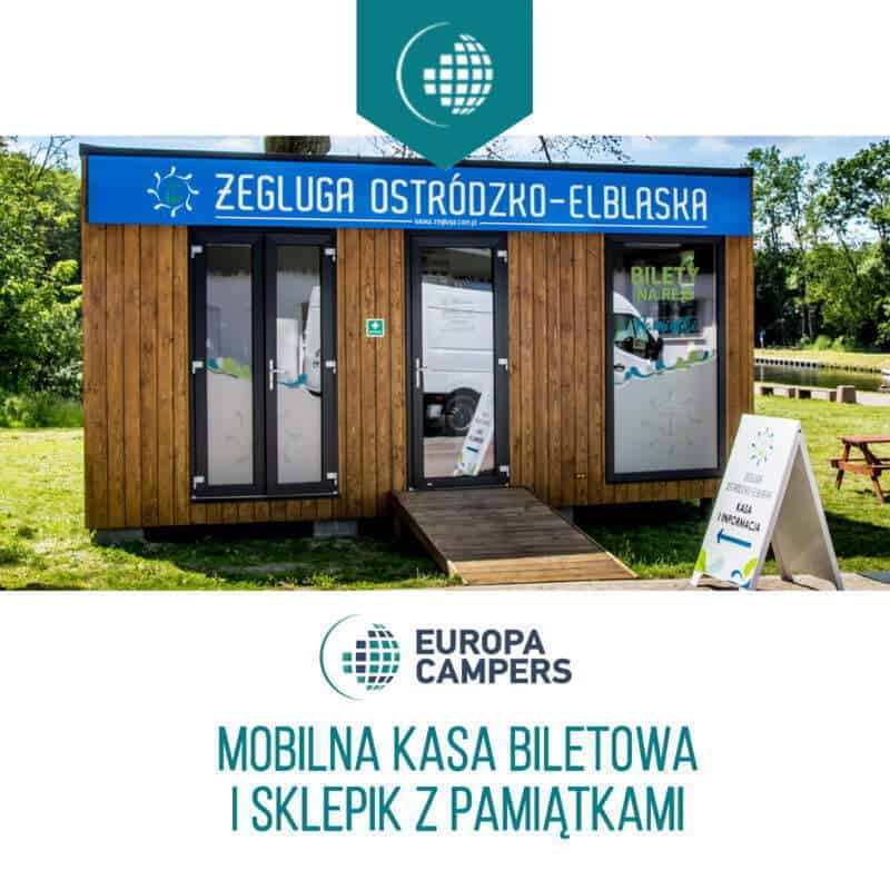 Mobilna kasa biletowa Żeglugi Ostródzko-Elbląskiej